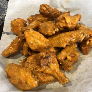 Mild wings, it&apos;s good but overpriced!!! I&apos;m from New York and the prices are cheaper.