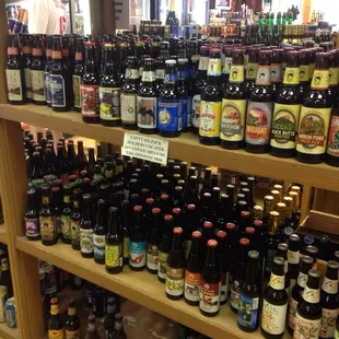Beer selection