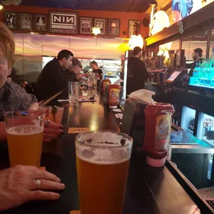 Having fun with friends