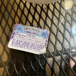 THIS... is the 'jam' served with my very $$$ "house made" scone.