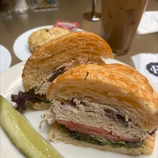 Chicken salad sandwich