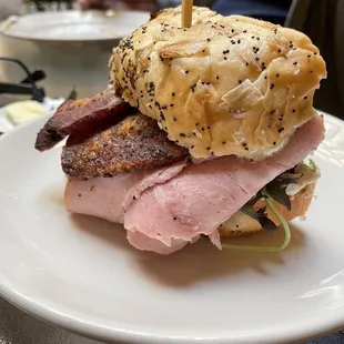 Asiago Club Sandwich