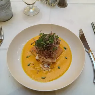 Macadamia Crusted Grouper