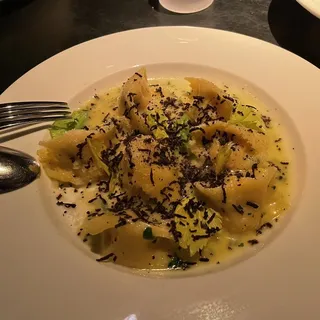 Corn and Black Truffle Agnolotti