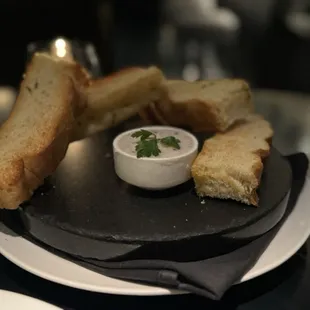 Rosemary &amp; Sea Salt Focaccia with Lardo $12