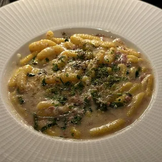 Saffron Cavatelli