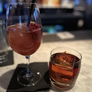 Spritz &amp; Giggles and RPM Negroni