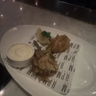 Crispy Roman Artichokes