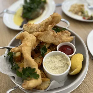 Dover Sole Fish &amp; Chips