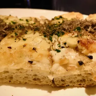 Truffled Cheese-Baked Focaccia