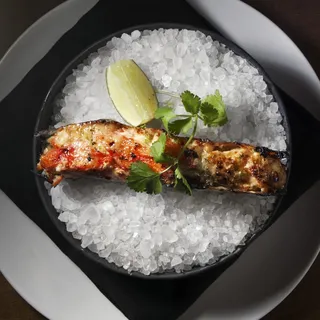 Coal-Roasted King Crab