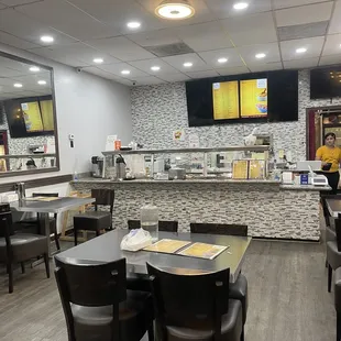sushi and sashimi, interior