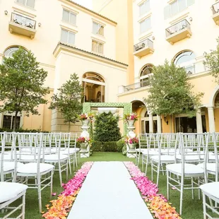 RSVP Party Rentals - Elegant Wedding with Silver Chiavari Chairs
