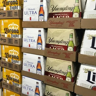 Classic Beers in 12 Packs and by the Case