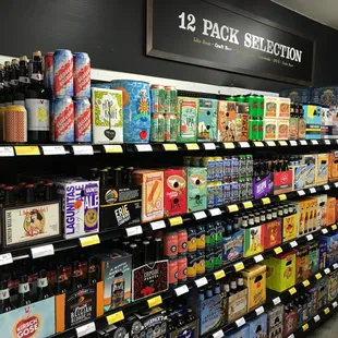 Single Bottles and Six Packs