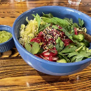 Rice Bowl with Lamb and Chimichurri Sauce