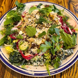 Pickled Onions in the Rt Salad