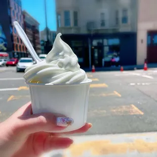 Sweet Cream Soft Serve.