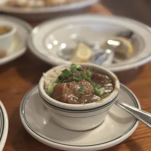 CHICKEN AND ANDOUILLE SAUSAGE GUMBO