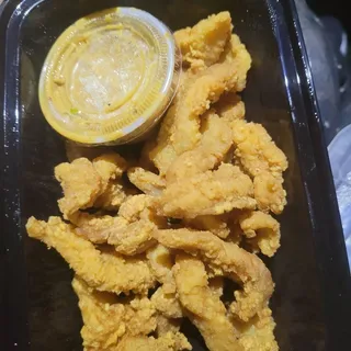 CRISPY FRIED CATFINGERS