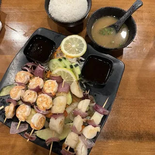 Scallop and Shrimp Fried Rice