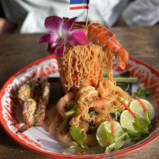 Tom yum Mama Tom Yum Grilled River Prawn