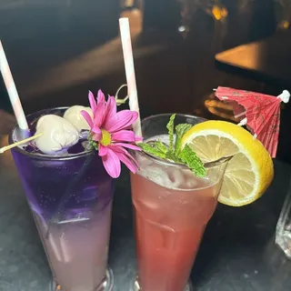 Butterfly Pea Lychee Soda