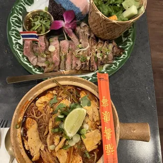 Tom Yum Noodles Soup (GF)