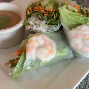 Fresh Spring Rolls With Shrimp