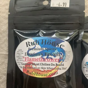 a bag of rub house