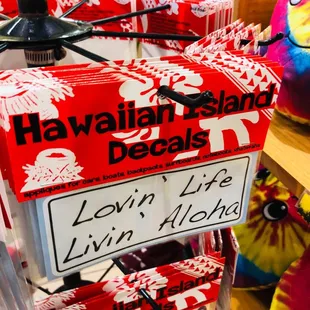 Lovin life, livin Aloha decal/sticker.