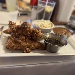 Chicken tenders were superb !