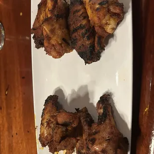 Smoked Robbie wings