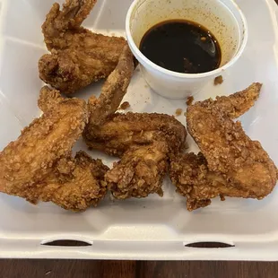 Rubbies Famous Motor Oil Wings                                           Left overs from Rubbies