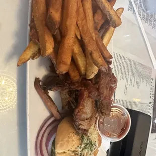 Hickory Smoked Pork Sandwich