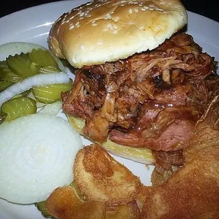 Hickory Smoked Pork Sandwich