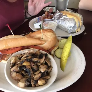 Brisket Texas Club Sandwich