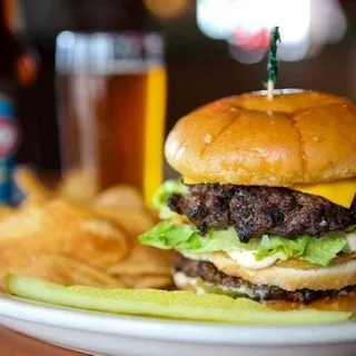 Double Decker Rubbie Burger