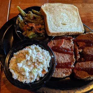 Smoked meatloaf at Rubbin&apos; Butts in Sellersburg