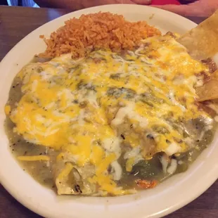 Chicken Enchiladas