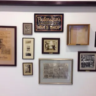 A little history right next to the side door