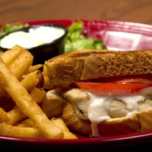 Jen's Grilled Chicken Sandwich at Rube's Lunch