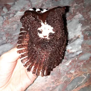 What the inside looks like, so good! That filling is perfect