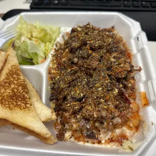 Loaded spud with brisket