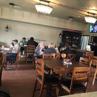 Nice dining area with quality seating such a nice place