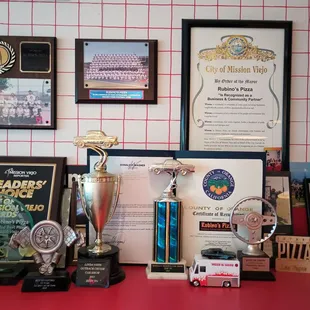 The picture is just an example of the years of connecting with the community and an exemplary business.