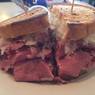 Reuben so big and so good!