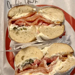 Double Down on Sea Salt Bagel