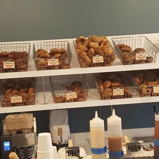 Bagels behind the counter (10/23/21)