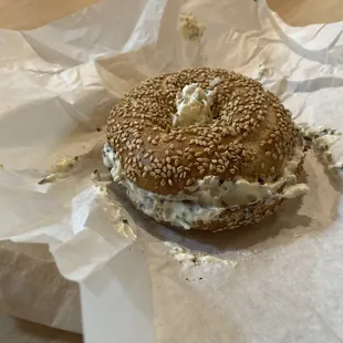 Sesame Bagel